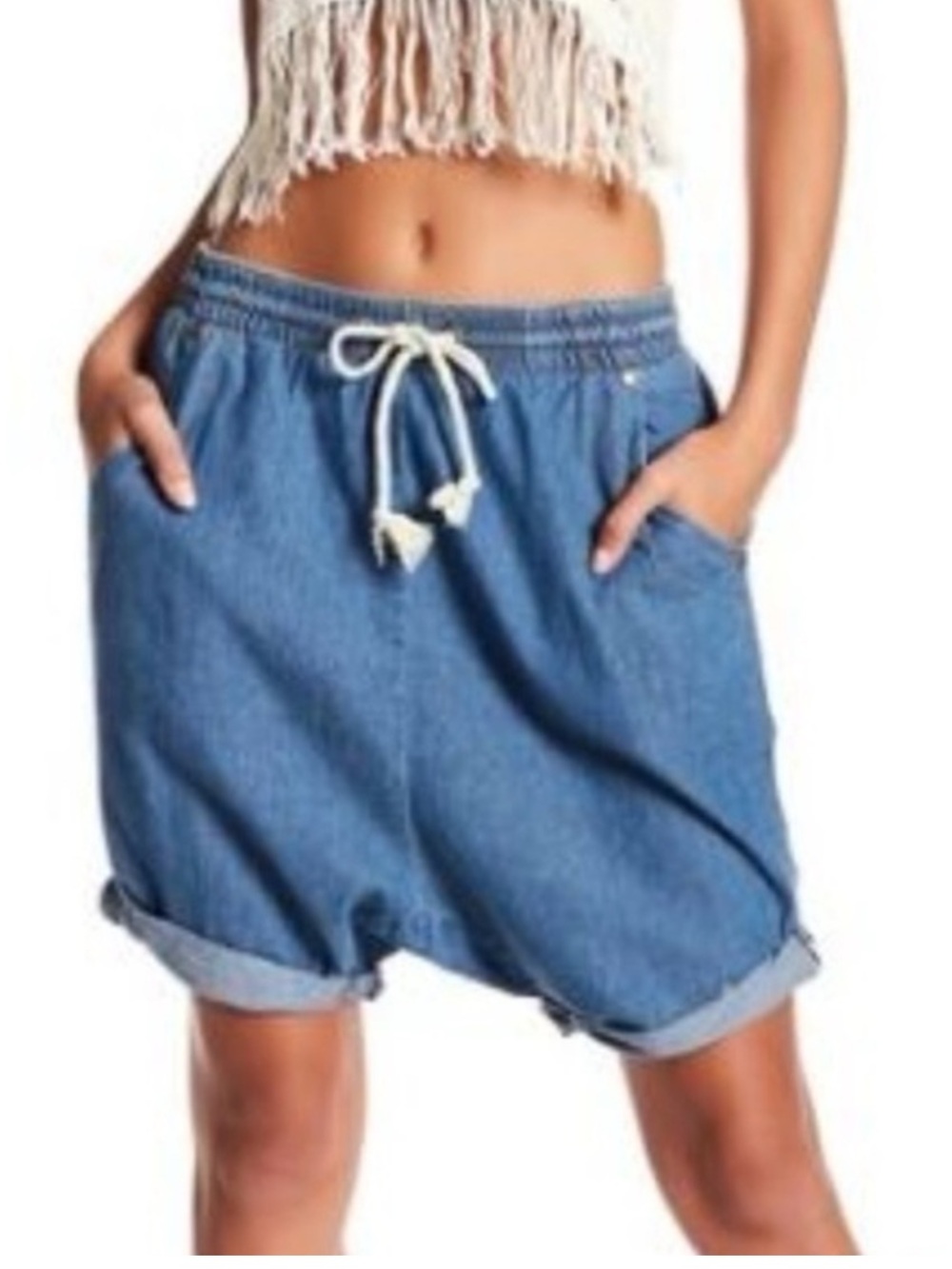 One Teaspoon Super Trackie Harem Shorts Size M‎